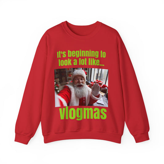 Vlogmas MeMe W/Santa Claus Graphic Tee