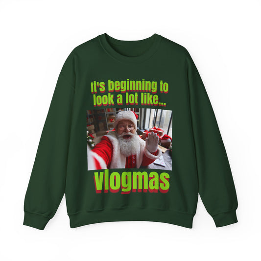 Vlogmas MeMe W/Santa Claus Graphic Tee